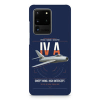 Thumbnail for Dassault Mystère IV A design on samsung case - navy blue