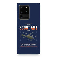 Thumbnail for Westland Scout AH1 design on samsung case - navy blue