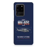 Thumbnail for Sikorsky MH-60S Seahawk design on samsung case - navy blue