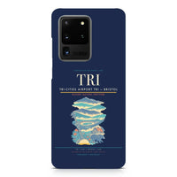 Thumbnail for Tri-Cities Airport TRI — Bristol design on samsung case - navy blue