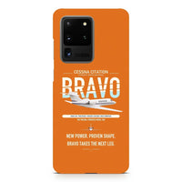 Thumbnail for Cessna Citation Bravo design on samsung case - orange
