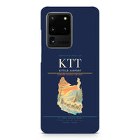 Thumbnail for Kittilä Airport KTT design on samsung case - navy blue