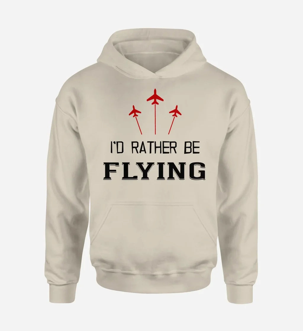 I'd Rather Be Flying Hoodie - view 7