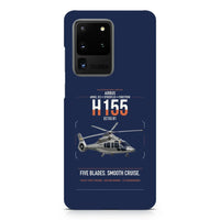 Thumbnail for Airbus H155 EC155 B1 design on samsung case - navy blue