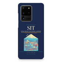 Thumbnail for Sitka Rocky Gutierrez Airport SIT design on samsung case - navy blue