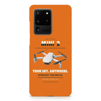 Thumbnail for DJI Mini 2 design on samsung case - orange