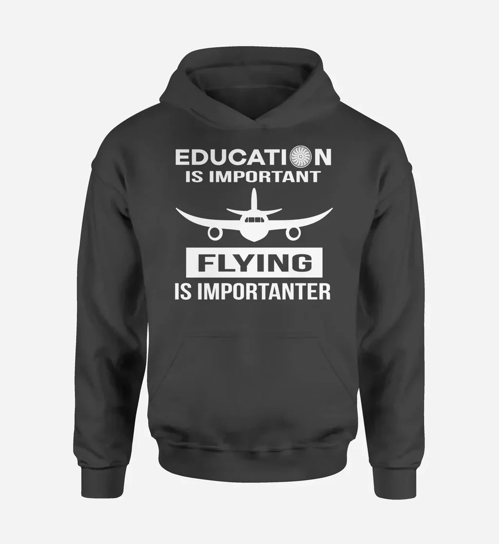 Flying is Importanter Hoodie - view 3