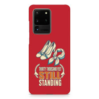 Thumbnail for Thirty Thousand Feet Still Standing design on samsung case - red
