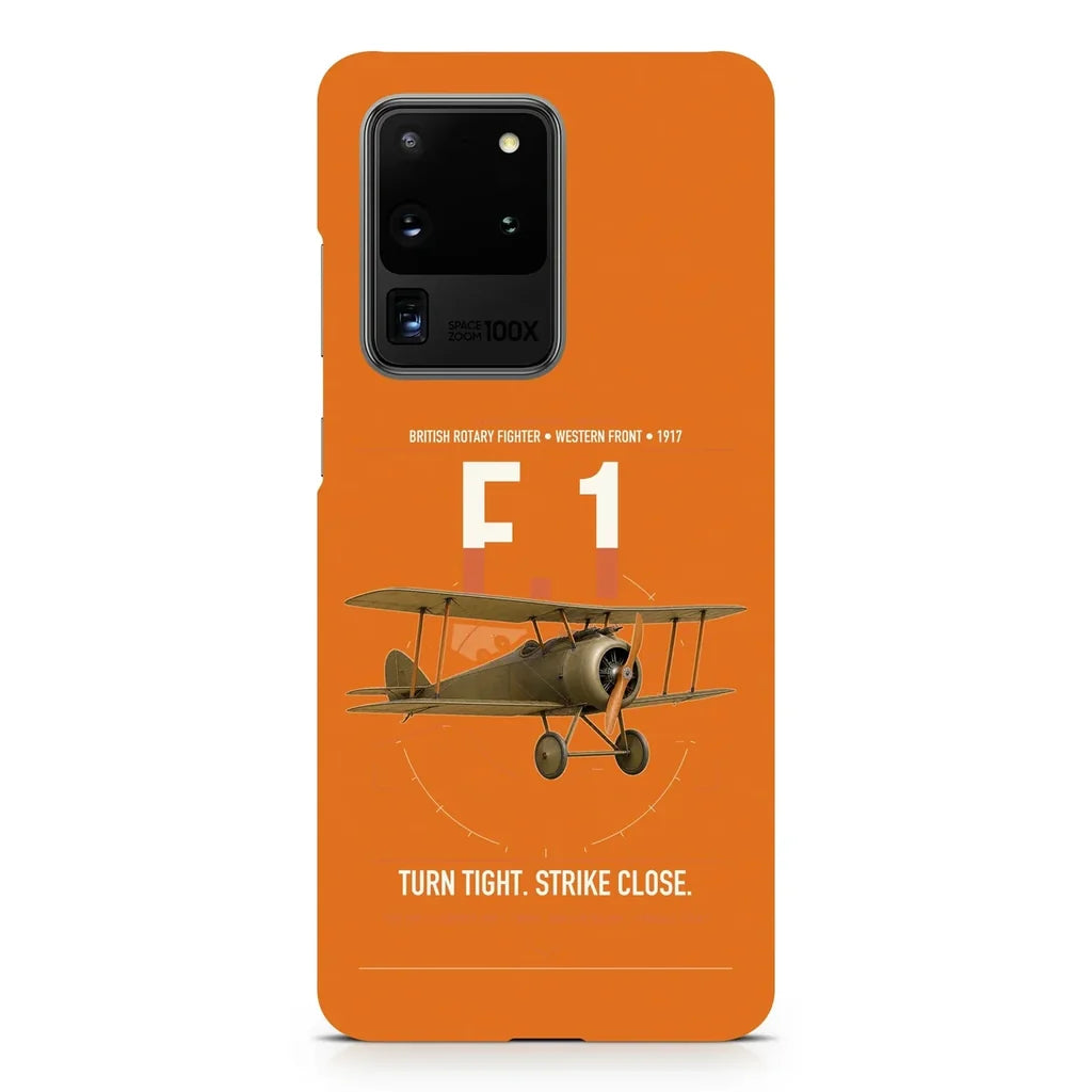 Sopwith Camel F.1 design on samsung case - orange