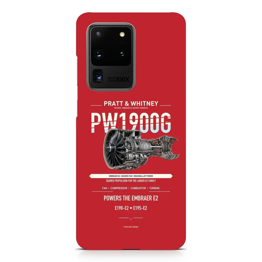 PW1900G design on samsung case - red
