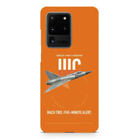 Thumbnail for Dassault Mirage IIIC design on samsung case - orange