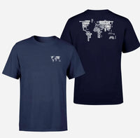 Thumbnail for Customisable World Map T-Shirt - view 16