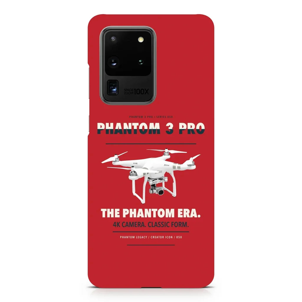 DJI Phantom 3 Professional design on samsung case - red