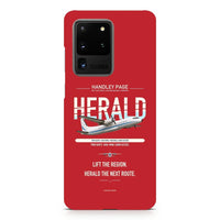 Thumbnail for Handley Page HPR.7 Dart Herald design on samsung case - red