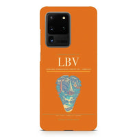 Thumbnail for Leon-Mba International Airport LBV — Libreville design on samsung case - orange