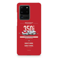 Thumbnail for King Air 350i design on samsung case - red