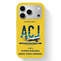 Thumbnail for Airbus ACJ330neo Case design on yellow iphone case
