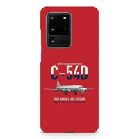 Thumbnail for C-54D Skymaster design on samsung case - red