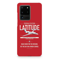 Thumbnail for Cessna Citation Latitude design on samsung case - red