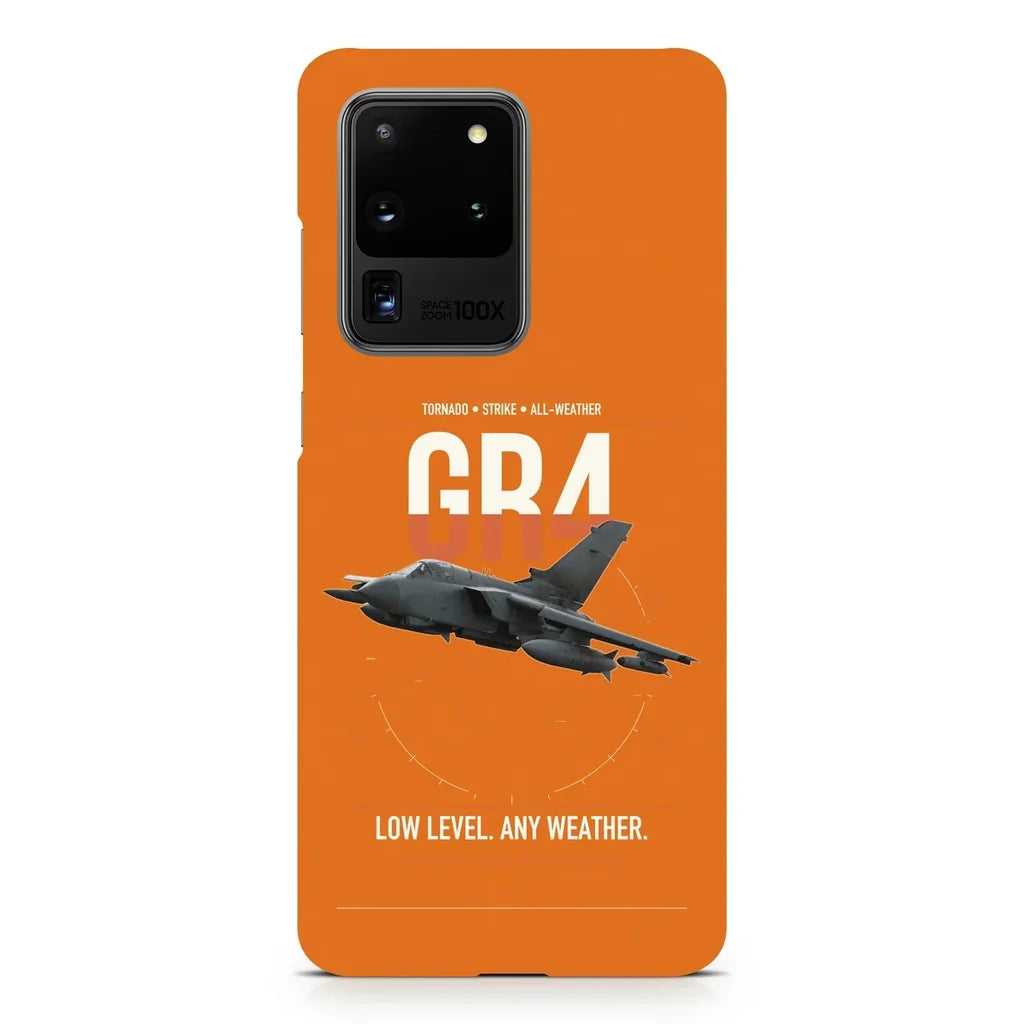 Panavia Tornado GR4 design on samsung case - orange