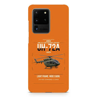 Thumbnail for Airbus UH-72A Lakota design on samsung case - orange