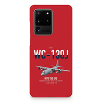 Thumbnail for WC-130J Hurricane Hunter design on samsung case - red