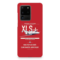 Thumbnail for Cessna Citation XLSPlus design on samsung case - red