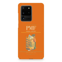 Thumbnail for Parma Airport PMF design on samsung case - orange