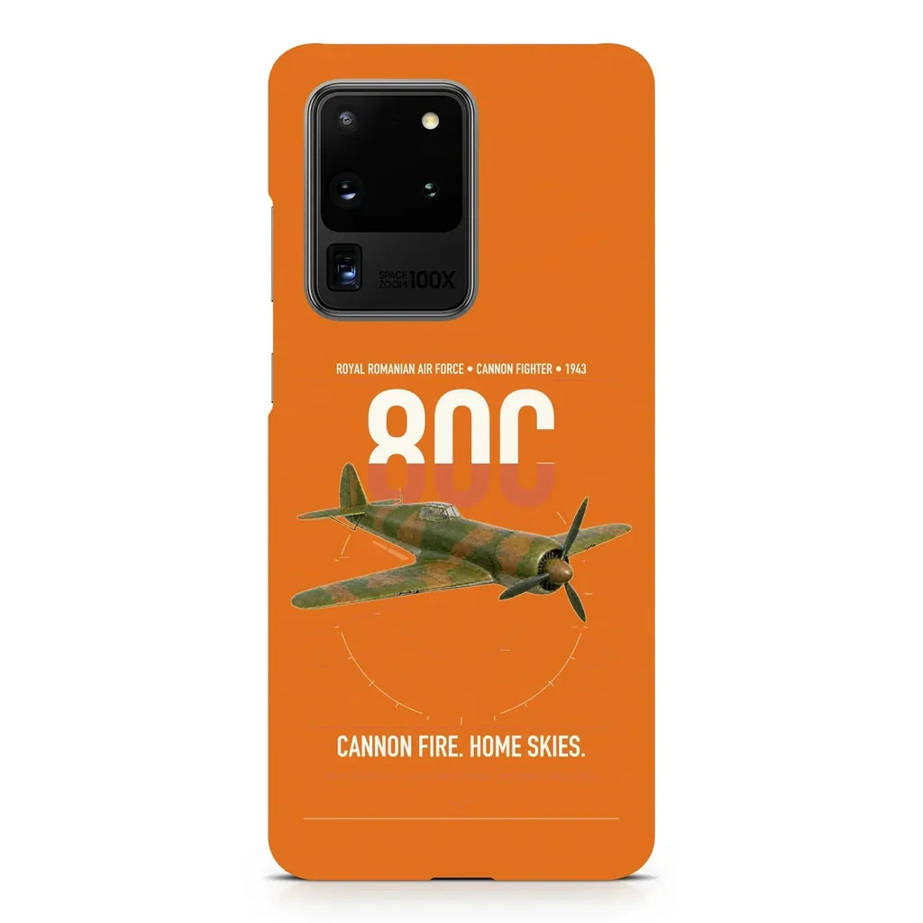 IAR 80C design on samsung case - orange
