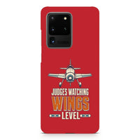 Thumbnail for Judges Watching Wings Level design on samsung case - red