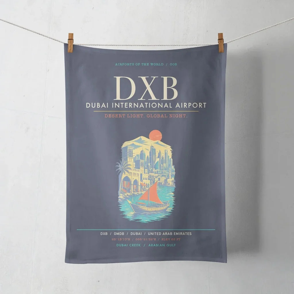 Dubai International Airport DXB - Navy Blue