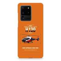 Thumbnail for Airbus H130 design on samsung case - orange