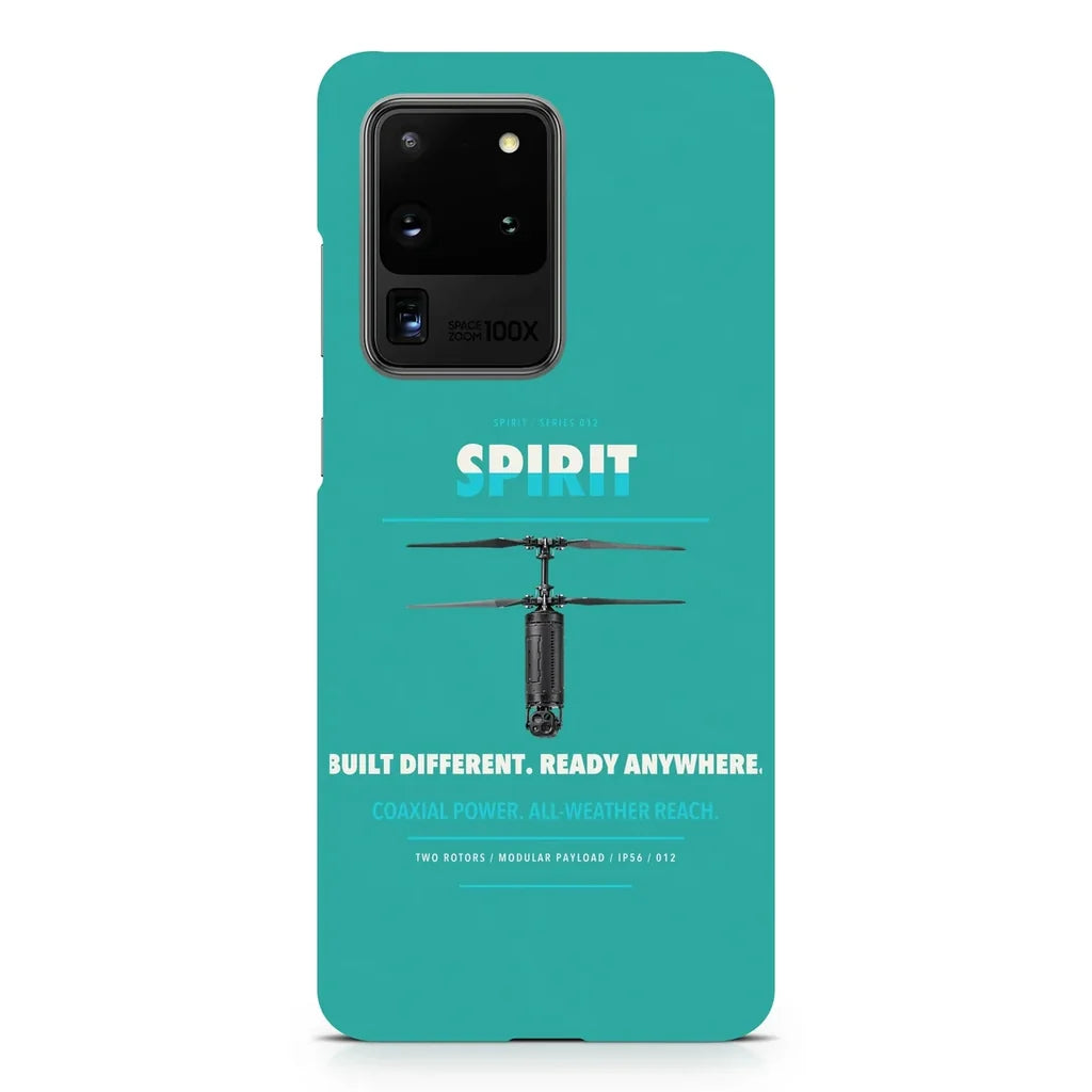 Ascent AeroSystems Spirit design on samsung case - turquoise