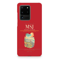 Thumbnail for Misawa Air Base MSJ design on samsung case - red