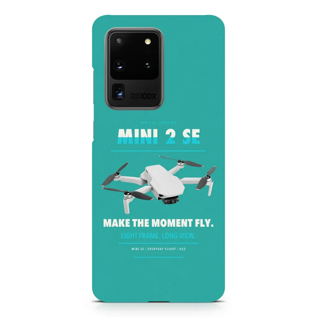 DJI Mini 2 SE design on samsung case - turquoise