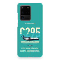 Thumbnail for Airbus C295 SIGINT design on samsung case - turquoise