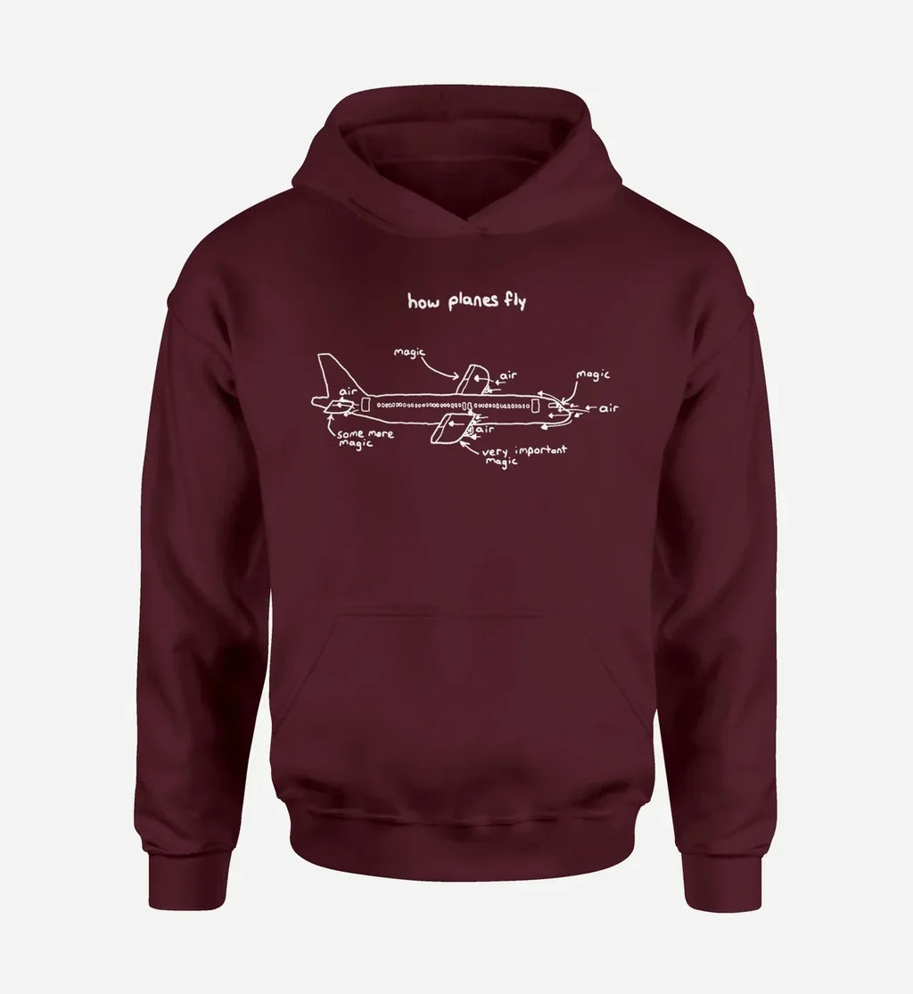 How Planes Fly Hoodie - view 4