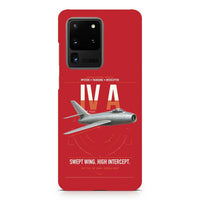 Thumbnail for Dassault Mystère IV A design on samsung case - red