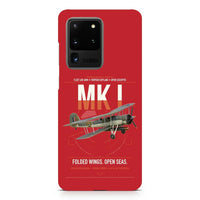 Thumbnail for Fairey Swordfish Mk I design on samsung case - red