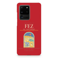 Thumbnail for Fes - Saiss Airport FEZ design on samsung case - red