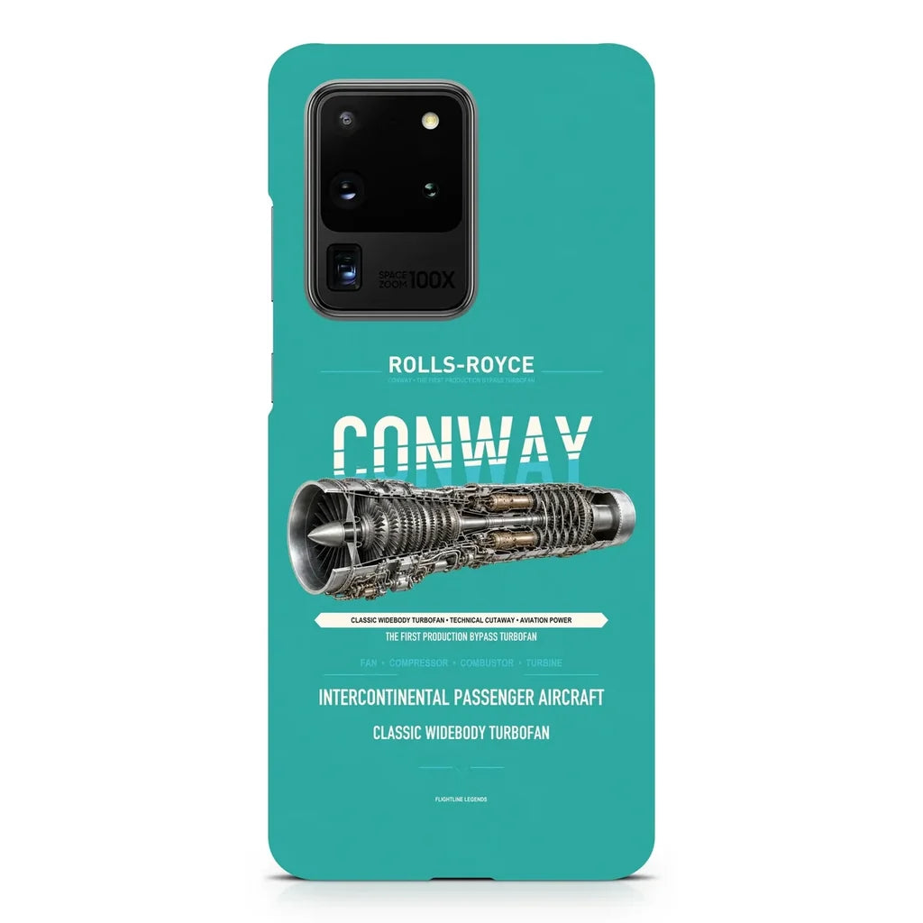 CONWAY design on samsung case - turquoise