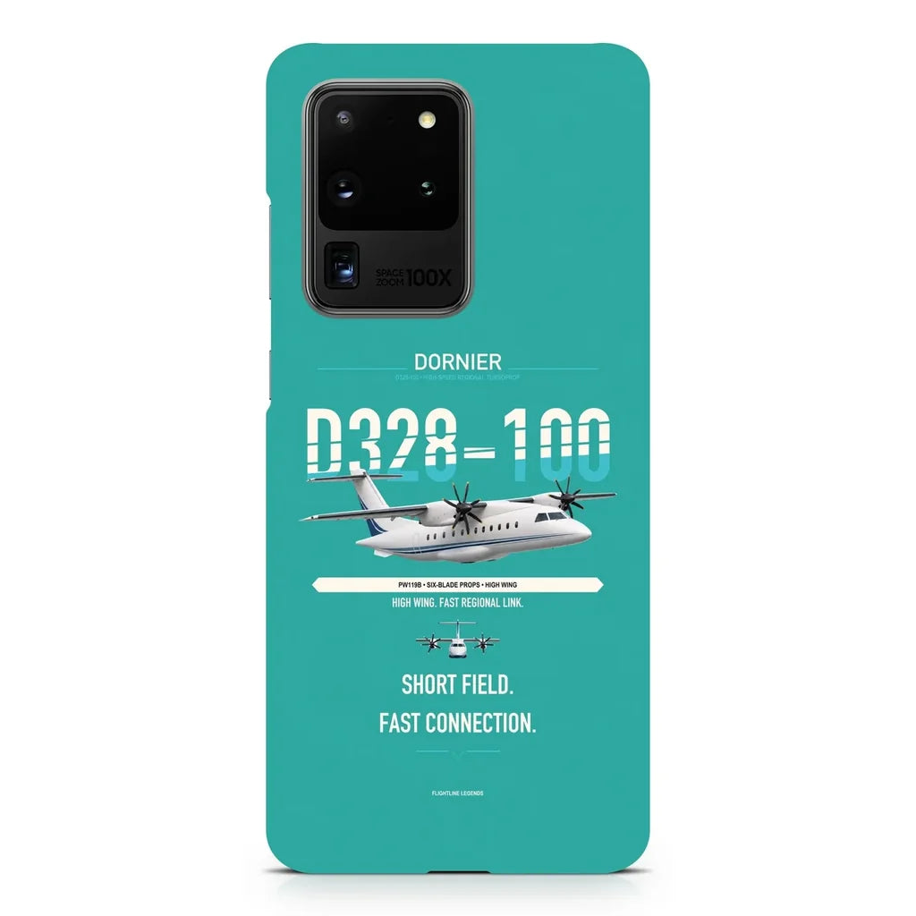 D328-100 design on samsung case - turquoise