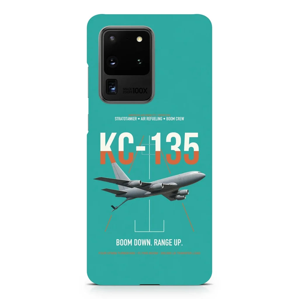 KC-135 STRATOTANKER design on samsung case - turquoise
