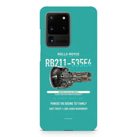 Thumbnail for RB211-535E4 design on samsung case - turquoise