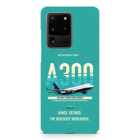Thumbnail for Airbus A300-600R design on samsung case - turquoise