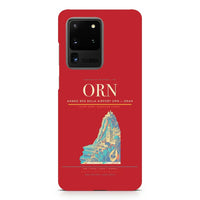 Thumbnail for Ahmed Ben Bella Airport ORN — Oran design on samsung case - red