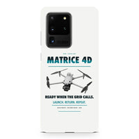 Thumbnail for DJI Matrice 4D design on samsung case - white