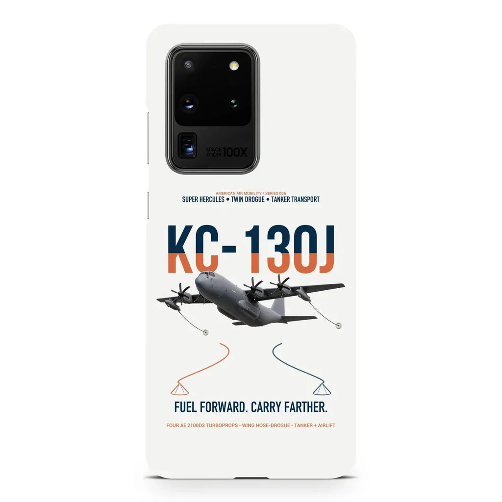 KC-130J SUPER HERCULES design on samsung case - white
