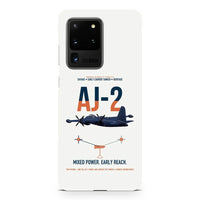 Thumbnail for AJ-2 Savage Tanker design on samsung case - white