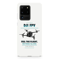 Thumbnail for DJI FPV design on samsung case - white
